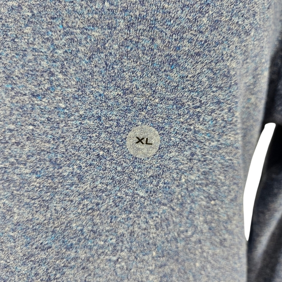 Eddie Bauer Shirt Heather Blue Long Sleeve Crew Neck Pullover Top XL - Picture 3 of 6